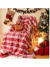 Double Sided Holiday Flannel Blanket